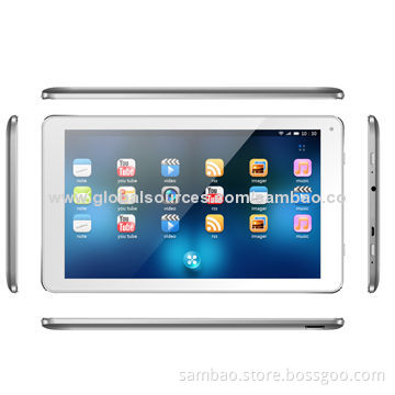 9-inch tablet PC with Android 4.4 kit kat/resolution of 1,024 x 600P/dual core/Bluetooth/metal caseNew
